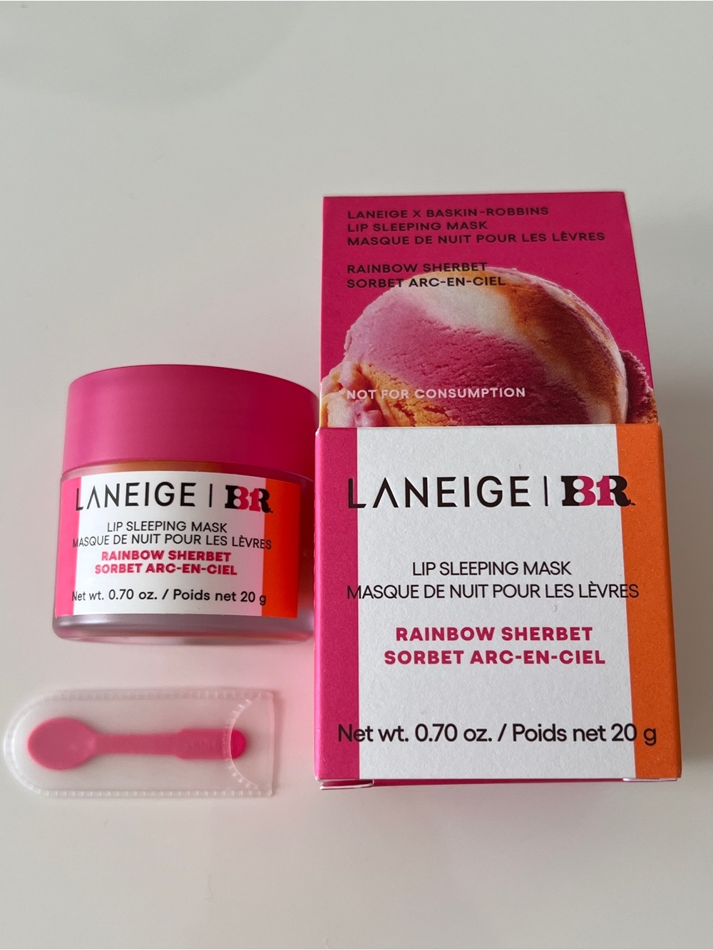 Laneige x Baskin Robbins Lip Sleeping Mask - Rainbow Sherbet